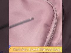 Bolso versátil de viaje y gimnasio para mujer - Rosa elegante, organizador multifuncional con gran capacidad, adju
