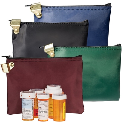 BOLSA DE MEDICINA LOCABLE de nylon laminada A prueba de agua BOLSA de medicina portátil de gran capacidad - personalizada