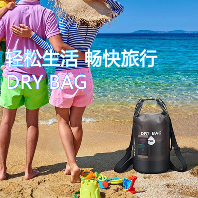 BOLSA de playa impermeable BOLSA de PVC transparente impermeable BOLSA de PVC impermeable BOLSA de natación impermeable