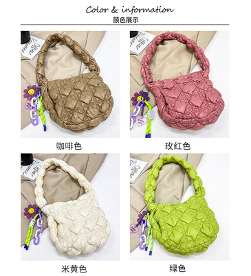 Mini bolso de hombro bolso de nube todo elegante bolso de bajo brazo bolso de polido bolso dulce bolso de dama