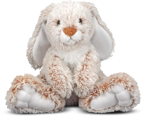 Melissa y Doug Burrow Conejo Conejo Animal relleno (9 pulgadas)