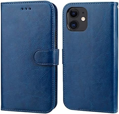Compatible con el iPhone 12/Pro cartera de bolsillo con soporte de tarjeta PU pieza de piele soporte de pulsera a prueba de golpes clamshell 6,1 pulgadas