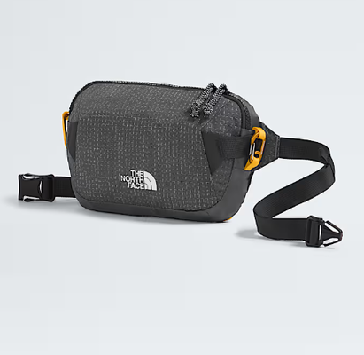 Bolso Fanny Packs Compartimiento principal con cremallera tiene un bolsillo de malla de cremallera segura con un clip de llave