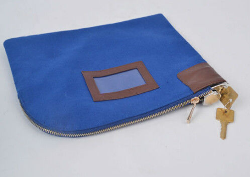 El banco de nylon a prueba de polvo de la cremallera 70D empaqueta a Logo Zippered Coin Purse de grabación en relieve