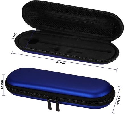 Casilla de lápiz EVA resistente al agua resistente a los golpes Concha dura protectora Diseño elegante con revestimiento de terciopelo y tamaño personalizado para oficina