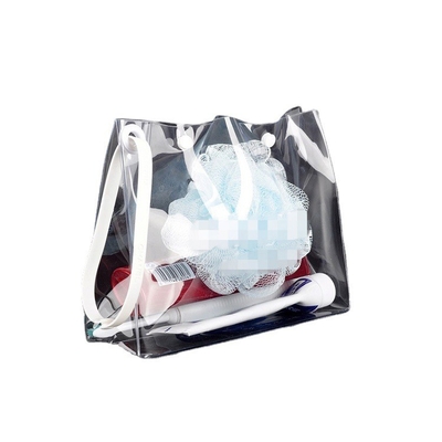 Prueba cosmética transparente del material CA65 del Pvc del bolso del almacenamiento de 3Mm
