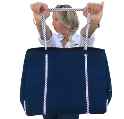 Neopreno grande Tote Bag Lightweight de las mujeres para el viaje de la playa del gimnasio