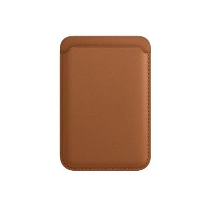 PU de la caja de la cartera de Magsafe del lado trasero de cuero para la tarjeta de la galaxia S7 Iphone 13