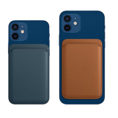 Cartera de cuero con botón a presión, tarjetero, 50 gramos, estuche de transporte y almacenamiento, diseño compacto y delgado, ideal para profesionales de negocios