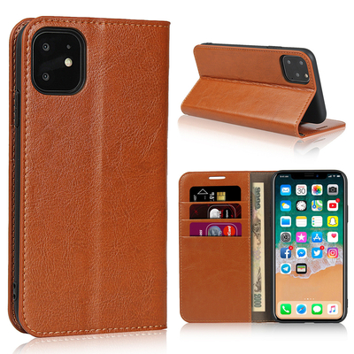 Caja de cuero del teléfono de la PU de Iphone 13, caja de cuero de la cartera de Samsung S8