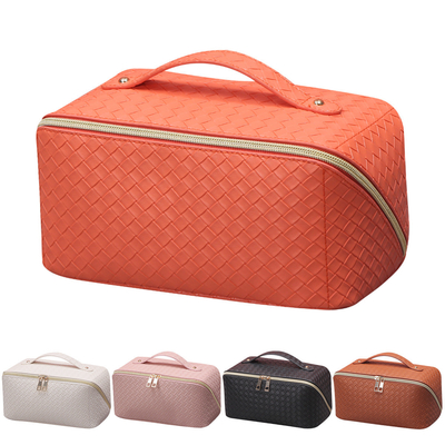 PU Tote Bags cosmético de cuero de la moda
