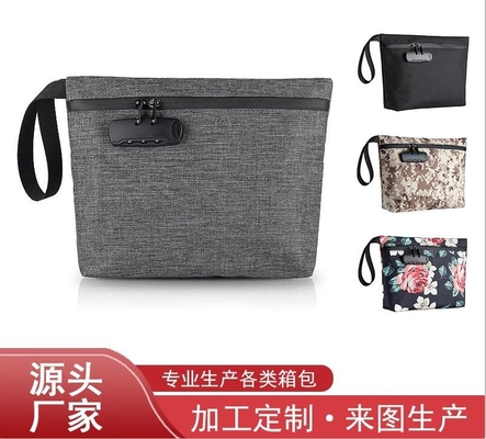 Bolso de dinero con cerradura, bolso de banco cerrable, bolso de dinero para efectivo, bolso impermeable para efectivo con cremallera, para efectivo, teléfono celular