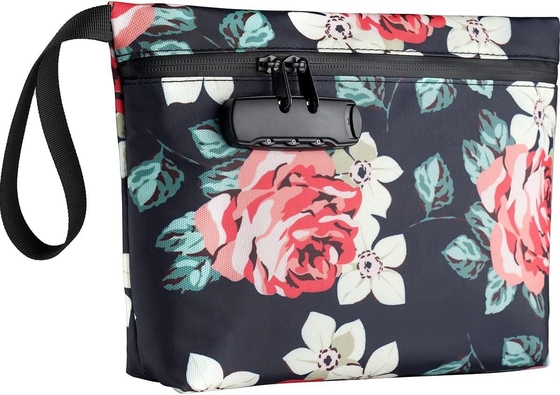 Bolso de dinero con cerradura, bolso de banco cerrable, bolso de dinero para efectivo, bolso impermeable para efectivo con cremallera, para efectivo, teléfono celular