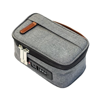 Bolso de dinero con cerradura, bolso de banco cerrable, bolso de dinero para efectivo, bolso impermeable para efectivo con cremallera, para efectivo, teléfono celular