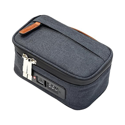 Bolso de dinero con cerradura, bolso de banco cerrable, bolso de dinero para efectivo, bolso impermeable para efectivo con cremallera, para efectivo, teléfono celular