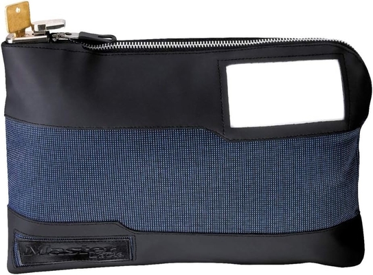 Bolso de dinero caliente con cerradura, bolso de banco cerrable, bolso de dinero para efectivo, bolso impermeable para efectivo con cremallera, para efectivo, teléfono celular
