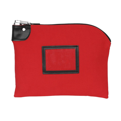 12W X 9H - Bolsas de depósito de bloqueo - 14 oz de lienzos de algodón