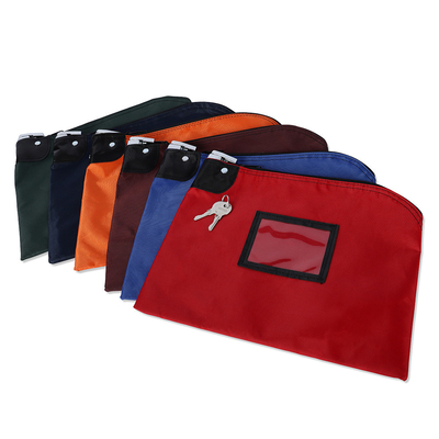 Bolsas de depósito de bloqueo de nylon laminadas - 12W x 9H - Listas para el envío