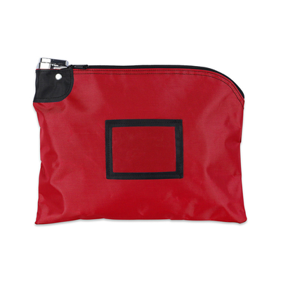 Bolsas de depósito de bloqueo de nylon laminadas - 12W x 9H - Listas para el envío