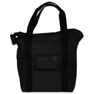 1400 DENIER CORDURA LOCKING COURIER BREEFCASE BAGS W/ HANDLES - 17W X 14H X 6D - Listo para el envío
