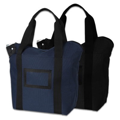 1400 DENIER CORDURA LOCKING COURIER BREEFCASE BAGS W/ HANDLES - 17W X 14H X 6D - Listo para el envío