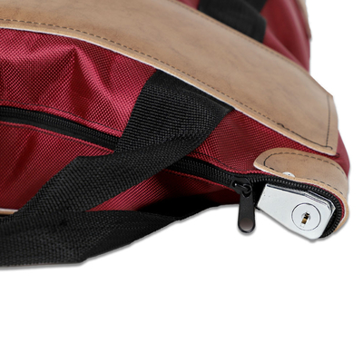 1000D de nylon resistente al bloqueo y desgarro bolsa de banco bolsa de archivo bolsa de mensajería bolsa - 16W X 18H X 7D - personalizado