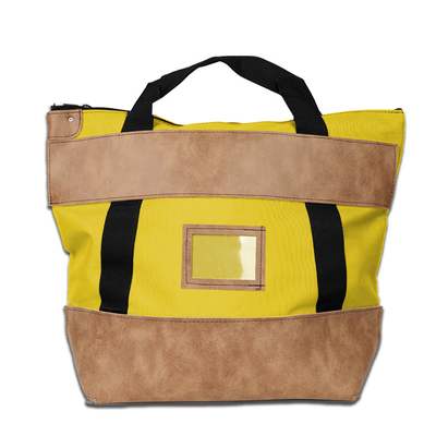 Bolso de correo de 1000d de nylon con cerradura de cuero - 22w x 18h x 7d - hecho a pedido