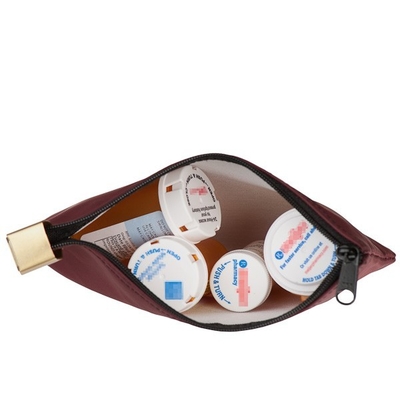 BOLSA DE MEDICINA LOCABLE de nylon laminada A prueba de agua BOLSA de medicina portátil de gran capacidad - personalizada