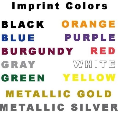 1 bolso con cremallera de vinilo transparente impresa a color bolso de mano impermeable - 5W x 3H - A medida