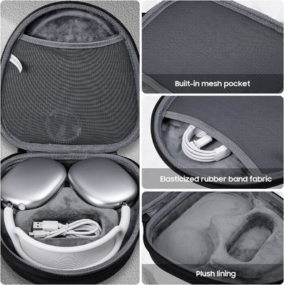 Airpods Max Case, bolso de almacenamiento de caja dura para auriculares, bolso de viaje portátil contra arañazos y polvo para Airpod