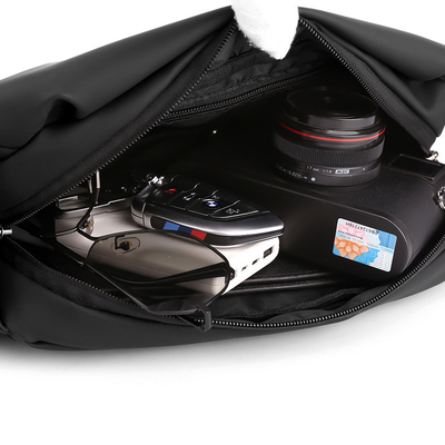 Bolso con hebilla magnética Bolso de pecho Bolso de pecho masculino de cuerpo cruzado Bolso de pecho masculino de moda multifuncional Senso superior de los hombres Fanny pack