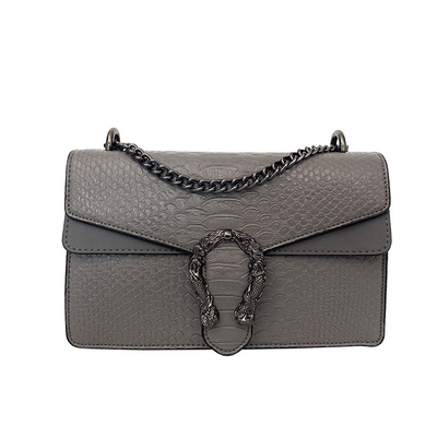 Nuevo bolso de hombro trasero retro tendencia de otoño para mujeres contraste de color bolso de mano