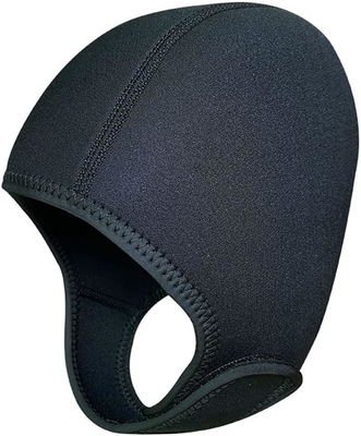 2.5mm Neoprene Sombrero de buceo Sombrero de surf Sombrero de buceo Sombrero térmico con correa de mentón Sombrero a prueba de viento para surf Kayak Raf
