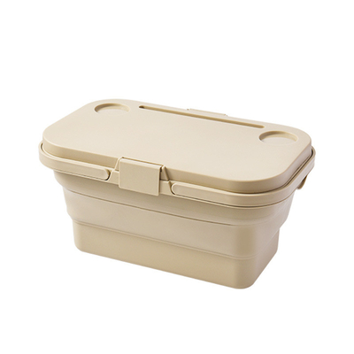 En el exterior, el campamento de primavera, la caja de almacenamiento plegable, la mesa plegable, el cesto de almacenamiento portátil, el cesto de picnic.