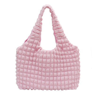 Nuevo bolso de hombro de flores de nube de mujer