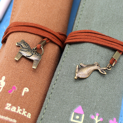 Fresco y de moda gran capacidad bolso de lápiz caja de lápiz simple creativo secundaria hombres y mujeres lápiz de lienzo