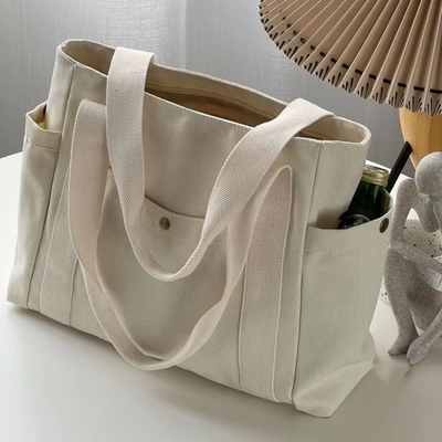 Bolso de lienzo Tote saliendo lienzo todo en uno trabajo alto nivel de apariencia viajar gran capacidad estudiante de arte hombro único