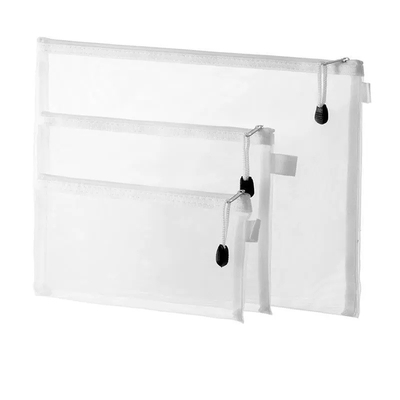 A4 BOLSA DE PAPEL TRANSPARENTE BOLSA DE NILÓN RED BOLSA DE TESTO TECNOLOGIA DE LECCIÓN DE COLEO DE APAGAMENTO Bolsa de bolígrafo Bolsa de artículos para estudiantes