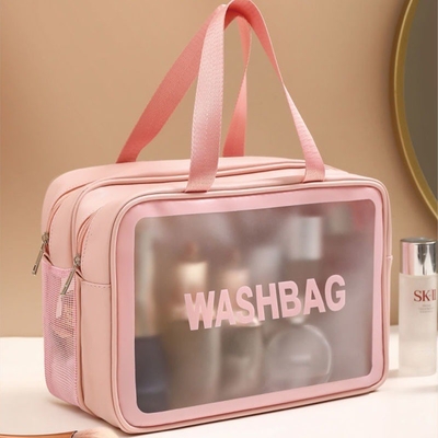 GRAN Capacidad SEPARACIÓN SECA Y HUMIDA BOLSA DE MAQUILLAJE COSMÉTICA PORTÁVEL DE MUJER BOLSA de almacenamiento 2024 BOLSA de tocador nueva BOLSA de viaje