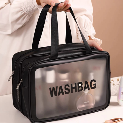 GRAN Capacidad SEPARACIÓN SECA Y HUMIDA BOLSA DE MAQUILLAJE COSMÉTICA PORTÁVEL DE MUJER BOLSA de almacenamiento 2024 BOLSA de tocador nueva BOLSA de viaje