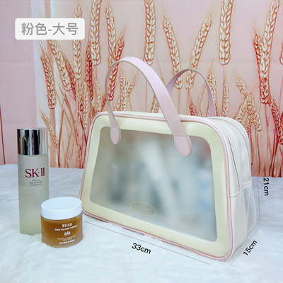 GRAN Capacidad SEPARACIÓN SECA Y HUMIDA BOLSA DE MAQUILLAJE COSMÉTICA PORTÁVEL DE MUJER BOLSA de almacenamiento 2024 BOLSA de tocador nueva BOLSA de viaje
