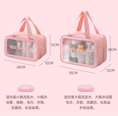 GRAN Capacidad SEPARACIÓN SECA Y HUMIDA BOLSA DE MAQUILLAJE COSMÉTICA PORTÁVEL DE MUJER BOLSA de almacenamiento 2024 BOLSA de tocador nueva BOLSA de viaje