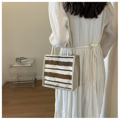 BOLSA TOTE LENSA BOLSA LENSA NIÑA Nueva impresión BOLSA TOTE en BENTO portátil