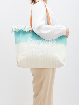 BOLSA de tela de diseño de alfalfa bordada BOLSA de tela de letra trenzada BOLSA de brazo bajo el hombro nuevo BOLSA de mujer de alta capacidad de verano