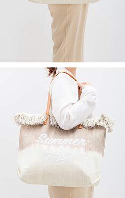 BOLSA de tela de diseño de alfalfa bordada BOLSA de tela de letra trenzada BOLSA de brazo bajo el hombro nuevo BOLSA de mujer de alta capacidad de verano