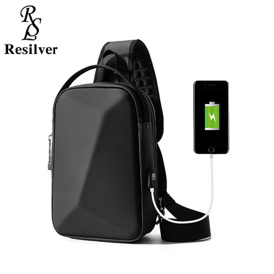 Nueva bolsa de pecho para hombres bolsa de hombro de gran capacidad bolsa transversal bolsa de hombre de ocio oficina ipad computadora bolsa de pecho caja dura