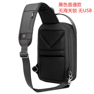 Nueva bolsa de pecho para hombres bolsa de hombro de gran capacidad bolsa transversal bolsa de hombre de ocio oficina ipad computadora bolsa de pecho caja dura