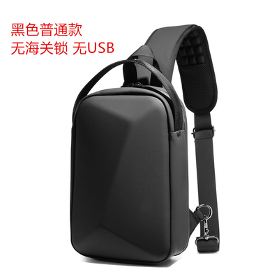 Nueva bolsa de pecho para hombres bolsa de hombro de gran capacidad bolsa transversal bolsa de hombre de ocio oficina ipad computadora bolsa de pecho caja dura