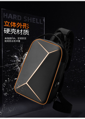 Nueva bolsa de pecho para hombres bolsa de hombro de gran capacidad bolsa transversal bolsa de hombre de ocio oficina ipad computadora bolsa de pecho caja dura