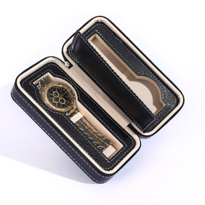 VINTAGE STYLE Reloj electromecánico de 8 bits Cuerpo de reloj de moda esquinas redondeadas Personalidad del reloj pantalla de cremallera bolsa